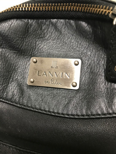 LANVIN ランバン　限定本革　リュック