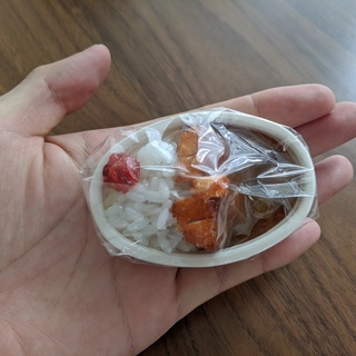 【新品未使用】カツカレーマグネット