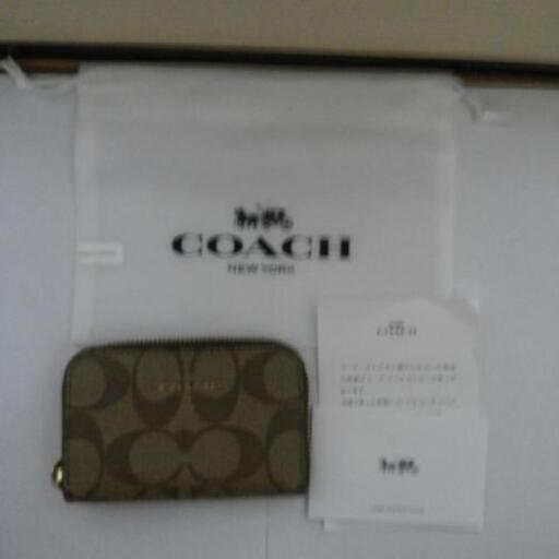 財布　COACH小銭入れ