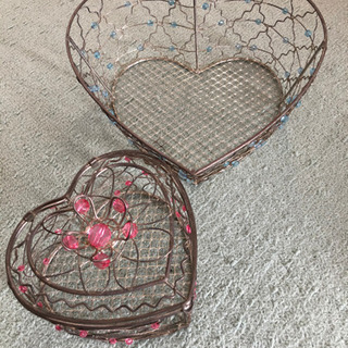 【取りに来て頂ける方限定】可愛い小物入れ6点セット　中古品の画像