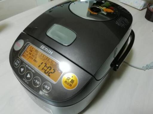 象印 炊飯器 5.5合 プラチナ厚釜