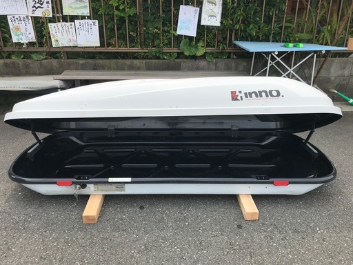 ［［取引完了しました。ありがとうございました］INNO ルーフボックス BR764 ストリームボックス764 鍵付き 【引き取り限定】