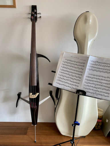 値下げ　ヤマハ　サイレントチェロ SVC50 新品弓付き