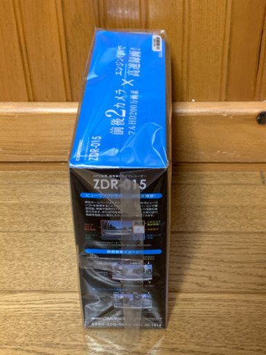 コムテック　ドライブレコーダー（ZDR-015）前後2カメラ