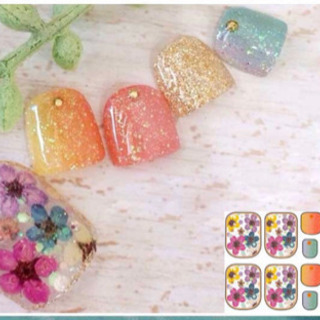 ハンド＆フットネイルシート💅🏼♪の画像