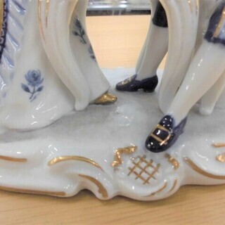 KPM ベルリン王立磁器製陶所 陶器 オブジェ 置物 アンティーク 西洋人形 苫小牧西店の画像