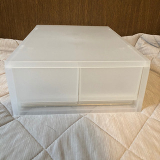 無印良品 ポリプロピレンケース 引き出し式 浅型