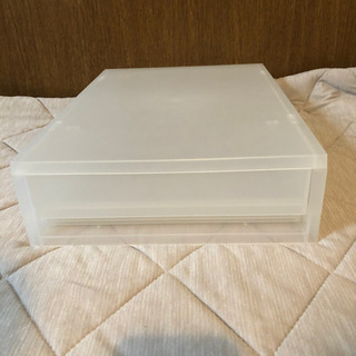 無印良品 ポリプロピレンケース 引き出し式薄型