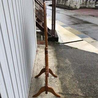 大型 木製 姿見 全身鏡 スタンドミラー レトロ アンティークの画像