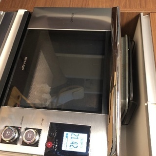 【使用感あり、無料】2007年製シャープHEALSIOオーブンレンジの画像