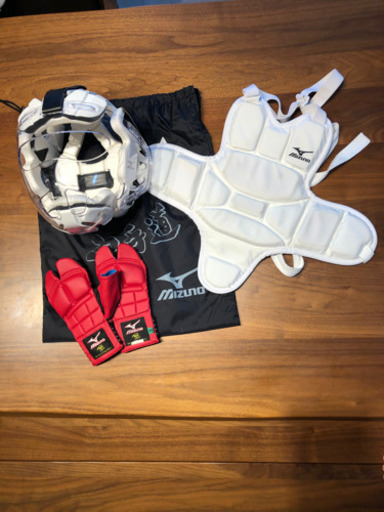 メンホー　胴当て　グローブ