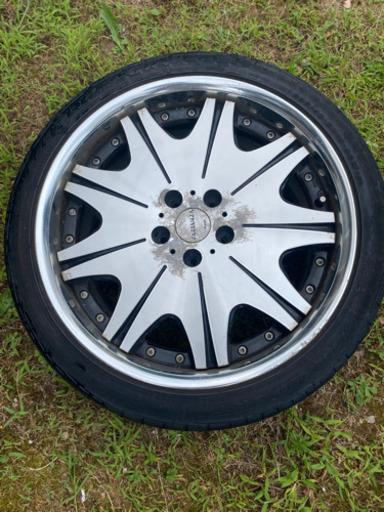 225/40R19 PCD114.3 5H ワーク　明日終了