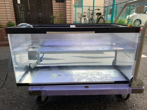 アクリル水槽　90×45×45 厚さ6mm セット 色々おまけ付き 引き取り限定