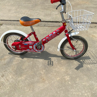 トミカ子供用自転車　14インチ