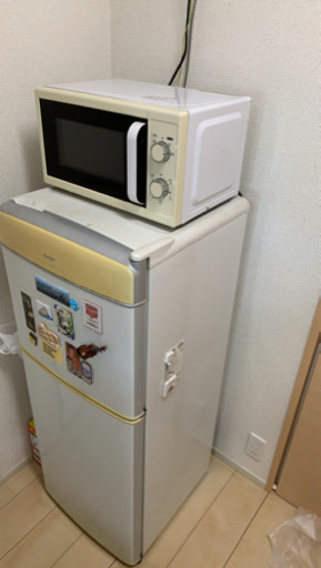 冷蔵庫、電子レンジ