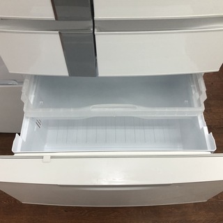 【リサイクルショップどりーむ天保山】2955　冷蔵庫　三菱　MITSUBISHI　MR-JX56LJY-W型　大容量 555Ｌ　2015年製【3ヶ月保証付き】　の画像
