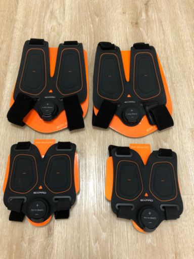 SIXPAD レッグベルト/アームベルト　各2つセット