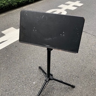 譜面台　ブラック　