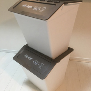 38Ｌゴミ箱 二個セット