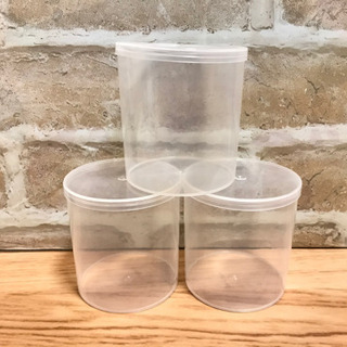 ガラス瓶 ×8 綿棒の入れ物 ×3の画像