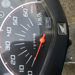 DIO AF68　ディオ　HONDA ホンダ　原付　50cc 2014(多分2015の最終型の気もします)　18356㎞　ジャンクの画像