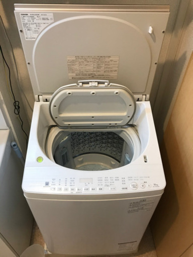 東芝 洗濯機10㎏ ZABOON AW-10SV6(W) [グランホワイト]