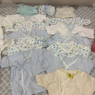 新生児服まとめ売りセレモニードレス付きの画像