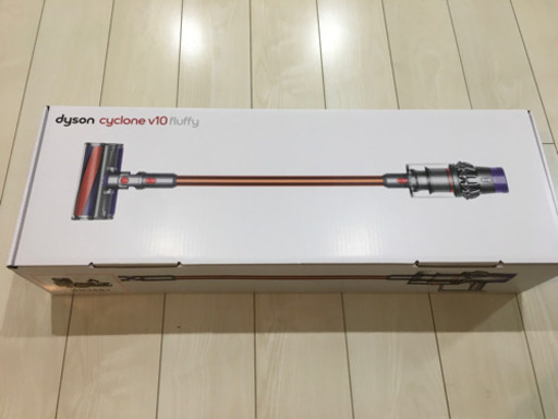 -値下げしました-(新品未使用)Dyson Cyclone v10 Fluffy ダイソンSV12コードレスクリーナー