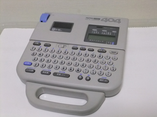 ☆最終値下げ！3,000円売り！KINGJIM TEPRA PRO 404　テプラ　本体のみ！（現状渡し）☆