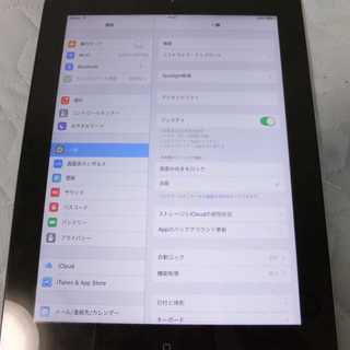 ☆5,000円売り！Ａｐｐｌｅ　アップル　ｉＰａｄ２　１６ＧＢ　ＭＣ７７３Ｊ／Ａ（現状渡し）☆の画像