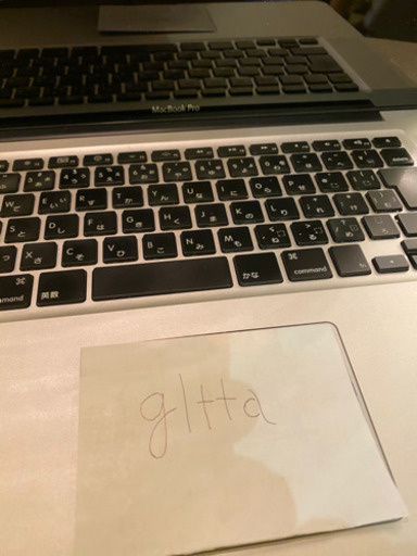 パソコン RW1005 macbook pro core i7 High sierra