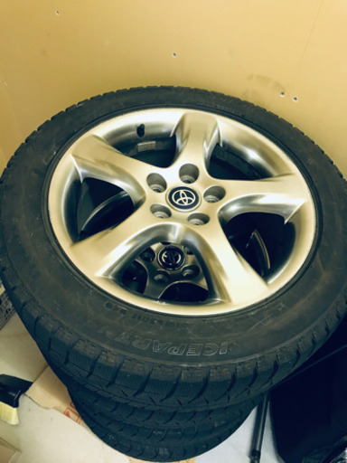 トヨタ　マークII 17インチ純正ホイール スタッドレスタイヤ4本セット