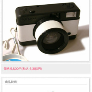【ジャンク扱い】FISHEYE フィッシュアイ トイカメラの画像