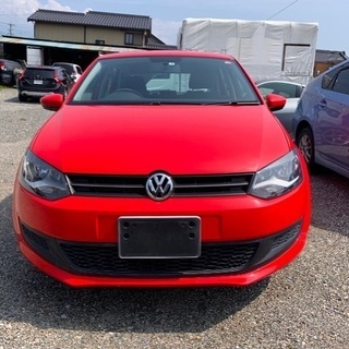VW POLO TSI 綺麗な赤で距離少の画像