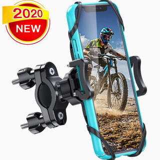 【2020年最新】新品　自転車　バイク　スマホホルダー　360度回転