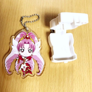 GO プリンセス　プリキュア　くし＆キーホルダーセット　おまけ付きの画像