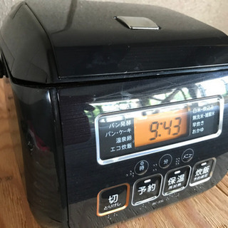 TOSHIBA炊飯器3合用使用回数2回