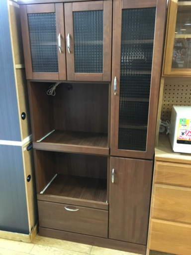 美品 中村敬木工 3面レンジボード モダンStyle パイン材 参考上代4.2万円