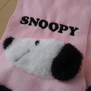 値下げ↓スヌーピー　マフラーの画像