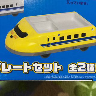 トミカ、プラレールセット キッズプレート パトカー ぬいぐるみ