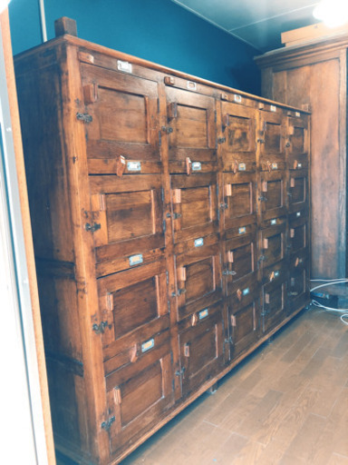 アンティーク  大型ロッカー