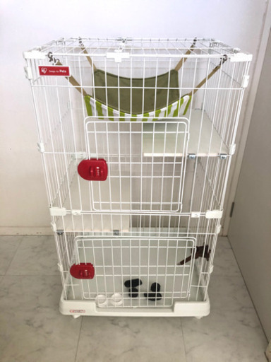 アイリス　ペットゲージ　猫　ほぼ使用してない中古