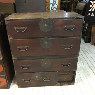 JF00741 昭和レトロ 箪笥 古家具.