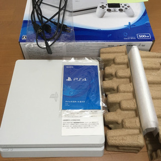 プレステ4 500GB CUH-2200A B02 ホワイト 本...