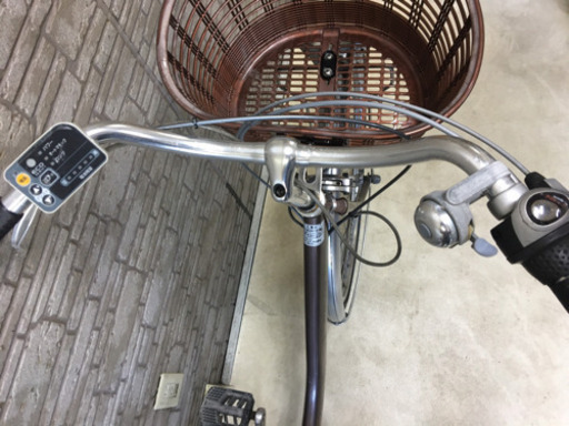 東京23区配達無料　新基準　Panasonic パナソニック  ビビライトU　8.9Ah リチウム  電動自転車☆中古自転車☆26インチ☆