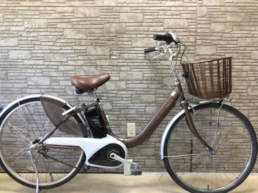 東京23区配達無料　新基準　Panasonic パナソニック  ビビライトU　8.9Ah リチウム  電動自転車☆中古自転車☆26インチ☆