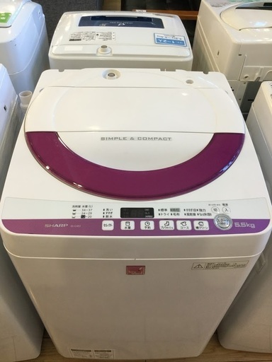 【安心6ヶ月保証】SHARP 全自動洗濯機 ES-GE5E2 2015年製 【ﾄﾚﾌｧｸ桶川店】