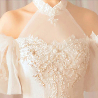 【美品】ウェディングドレスの画像