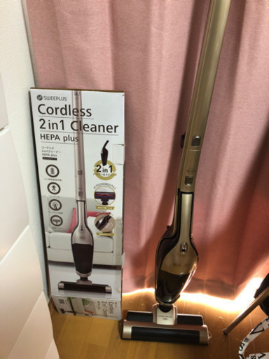 コードレス掃除機(2in1)