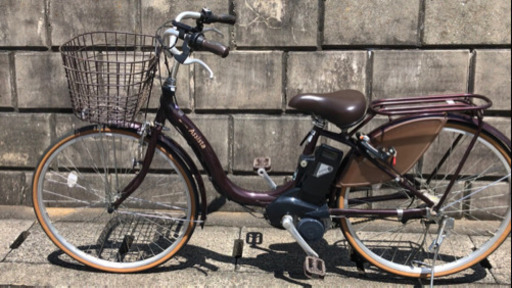 電動アシスト自転車　アシスタベーシック26インチ